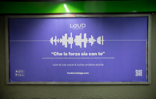 LOUD arriva sul mercato italiano, al via la campagna multicanale firmata NOku “con la tua voce è tutta un’altra storia”